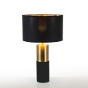 Graham & Green - Concrete And Brass Table Lamp